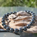 Bracelet Hématite plat - elastique