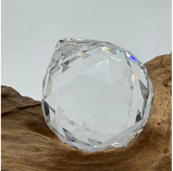 Sphère de cristal - 4 cm - arc en ciel - Feng Shui - aaa