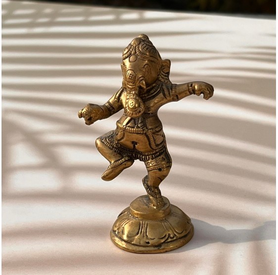 Ganesh dansant - laiton - dansant