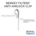 BERKEY® Clip anti-blocage d’appel d’air - Vapor lock clip