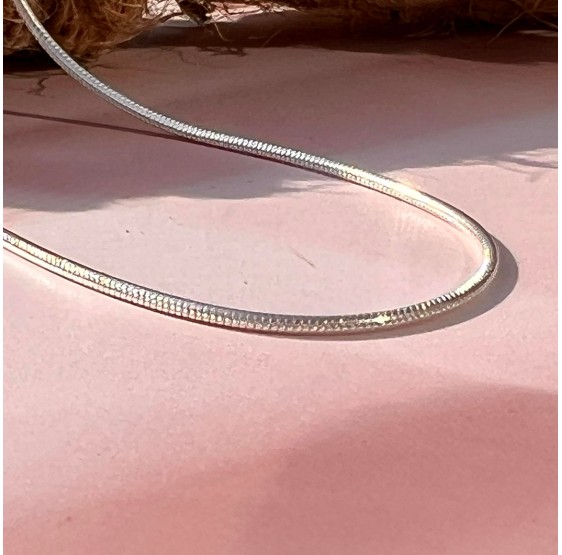 Collier / chaîne serpent en argent 925
