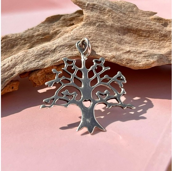 Pendentif Arbre de vie - argent 925 - design