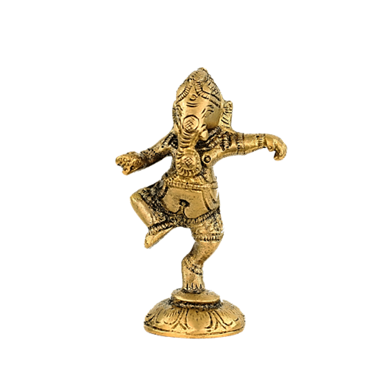 Ganesh dansant - laiton - dansant