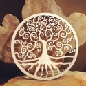 Arbre de Vie en bois - 12 cm - plaque