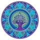 Autocollant - Arbre de vie - Earth Mandala - sunseal 14 cm