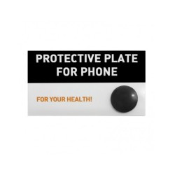 plaque shungite protection telephone  ronde