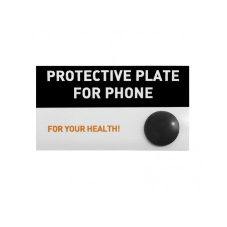 plaque shungite protection telephone  ronde