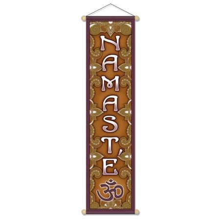 Bannière Namaste ohm 120cm
