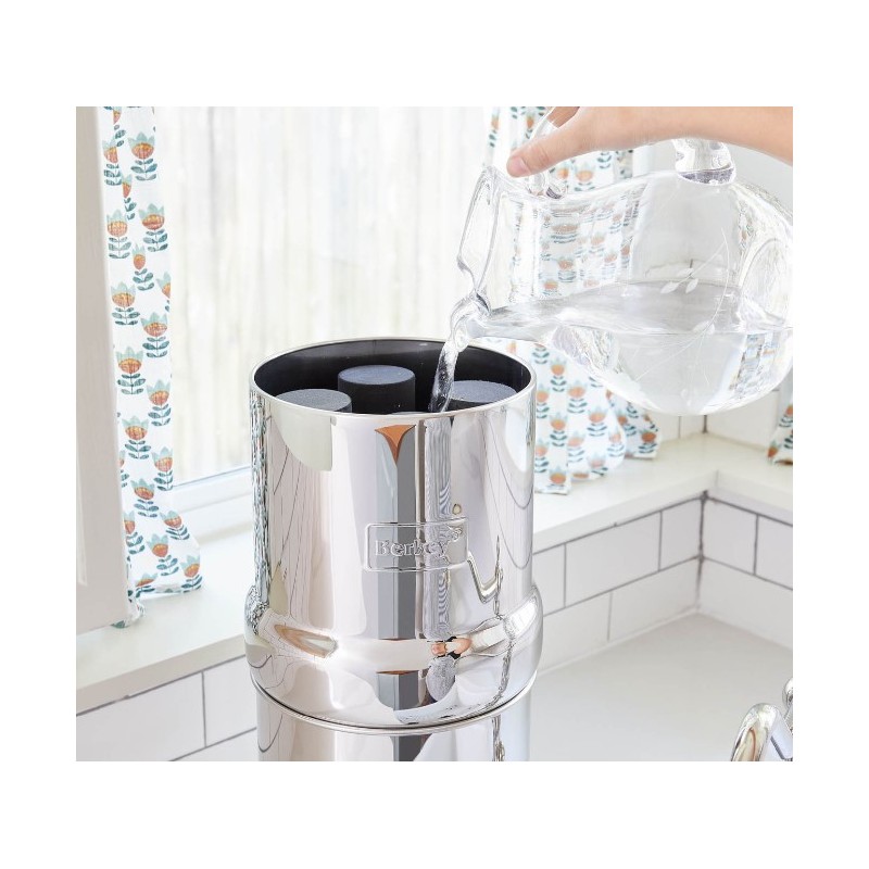 BERKEY - 8,4L 2F - BIG avec 2 filtres black Berkey inclus