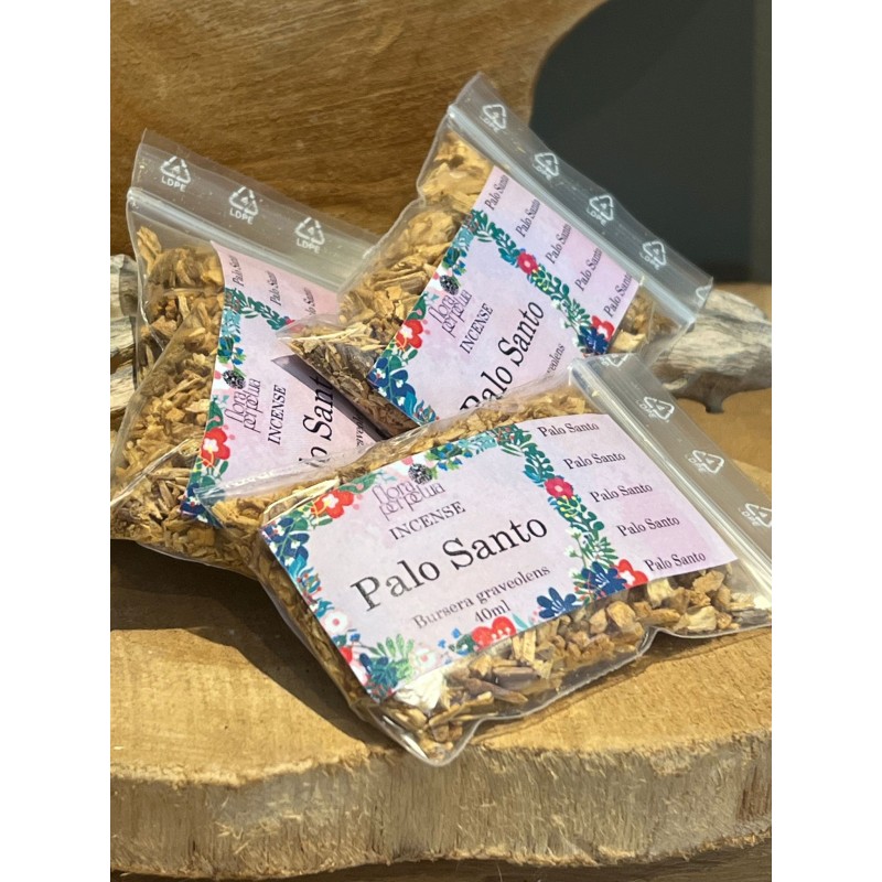 Palo Santo granulés en sachet de 40 grs