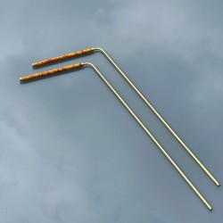 Baguettes de sourcier - géobiologie - 34 cm
