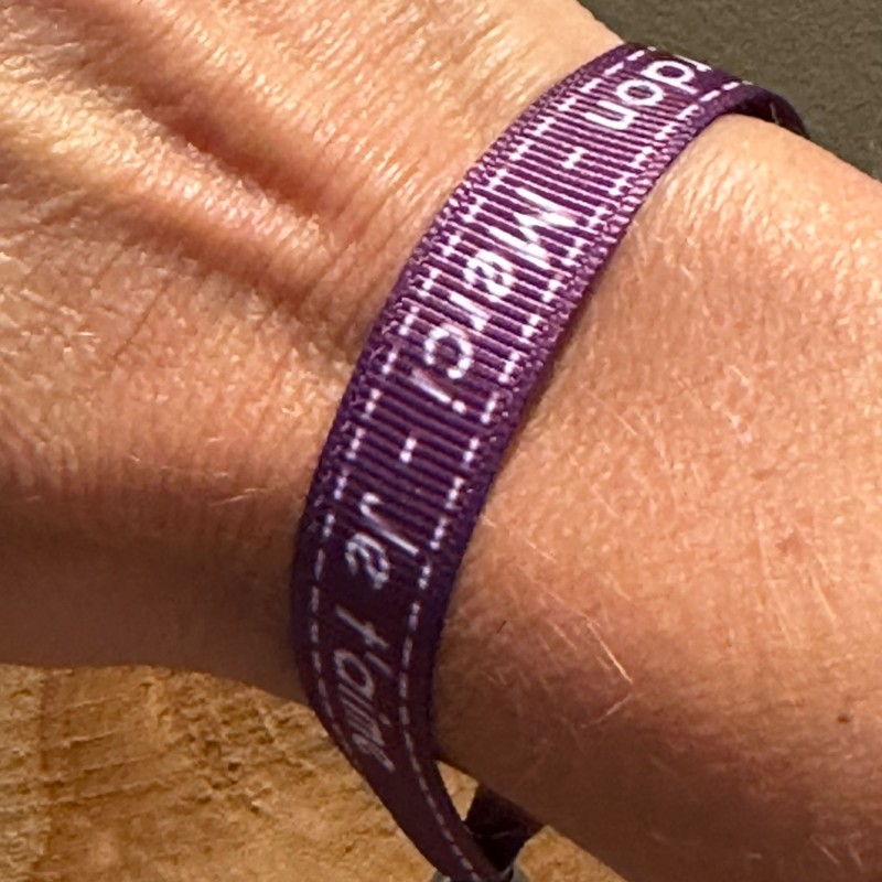 Bracelet Ho'oponopono - "je m'aime, désolée, pardon, merci, je t'aime"